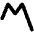 Part Alternation Mark High Contrast Emoji from Fluent Emoji High Contrast Set