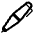 Pen High Contrast Emoji from Fluent Emoji High Contrast Set
