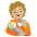 Person Feeding Baby Medium Light Skin Tone Emoji from Noto Emoji Set
