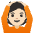 Person Gesturing Ok Light Skin Tone Emoji from Noto Emoji Set