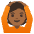 Person Gesturing Ok Medium Dark Skin Tone Emoji from Noto Emoji Set