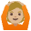 Person Gesturing Ok Medium Light Skin Tone Emoji from Noto Emoji Set