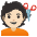 Person Getting Haircut Light Skin Tone Emoji from Noto Emoji Set