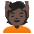 Person Getting Massage Dark Skin Tone Emoji from Noto Emoji Set