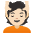 Person Getting Massage Light Skin Tone Emoji from Noto Emoji Set