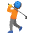 Person Golfing Emoji from Noto Emoji Set