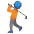 Person Golfing Medium Skin Tone Emoji from Noto Emoji Set
