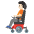 Person In Motorized Wheelchair Light Skin Tone Emoji from Noto Emoji Set