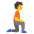Person Kneeling Facing Right Emoji from Noto Emoji Set