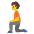 Person Kneeling Emoji from Noto Emoji Set