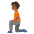 Person Kneeling Medium Dark Skin Tone Emoji from Noto Emoji Set