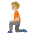 Person Kneeling Medium Light Skin Tone Emoji from Noto Emoji Set