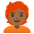 Person Medium Dark Skin Tone Red Hair Emoji from Noto Emoji Set