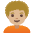 Person Medium Light Skin Tone Curly Hair Emoji from Noto Emoji Set