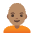 Person Medium Skin Tone Bald Emoji from Noto Emoji Set
