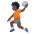 Person Playing Handball Dark Skin Tone Emoji from Noto Emoji Set