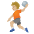 Person Playing Handball Medium Light Skin Tone Emoji from Noto Emoji Set