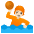Person Playing Water Polo Light Skin Tone Emoji from Noto Emoji Set