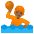 Person Playing Water Polo Medium Dark Skin Tone Emoji from Noto Emoji Set