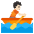 Person Rowing Boat Light Skin Tone Emoji from Noto Emoji Set