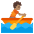 Person Rowing Boat Medium Skin Tone Emoji from Noto Emoji Set