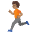 Person Running Medium Skin Tone Emoji from Noto Emoji Set