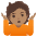 Person Shrugging Medium Skin Tone Emoji from Noto Emoji Set
