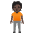 Person Standing Dark Skin Tone Emoji from Noto Emoji Set