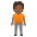 Person Standing Medium Dark Skin Tone Emoji from Noto Emoji Set
