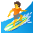 Person Surfing Emoji from Noto Emoji Set
