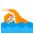 Person Swimming Light Skin Tone Emoji from Noto Emoji Set
