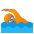 Person Swimming Medium Skin Tone Emoji from Noto Emoji Set