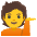 Person Tipping Hand Emoji from Noto Emoji Set