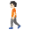 Person Walking Light Skin Tone Emoji from Noto Emoji Set