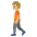 Person Walking Medium Light Skin Tone Emoji from Noto Emoji Set