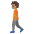 Person Walking Medium Skin Tone Emoji from Noto Emoji Set