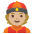 Person With Skullcap Medium Light Skin Tone Emoji from Noto Emoji Set