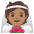 Person With Veil Medium Skin Tone Emoji from Noto Emoji Set