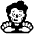 Person Zombie High Contrast Emoji from Fluent Emoji High Contrast Set