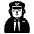 Pilot High Contrast Default Emoji from Fluent Emoji High Contrast Set