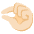 Pinching Hand Light Skin Tone Emoji from Noto Emoji Set