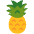 Pineapple Emoji from Noto Emoji Set