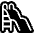 Playground Slide High Contrast Emoji from Fluent Emoji High Contrast Set