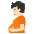 Pregnant Person Light Skin Tone Emoji from Noto Emoji Set