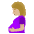 Pregnant Woman Medium Light Skin Tone Emoji from Noto Emoji Set