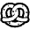 Pretzel High Contrast Emoji from Fluent Emoji High Contrast Set