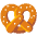 Pretzel Emoji from Noto Emoji Set
