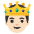 Prince Light Skin Tone Emoji from Noto Emoji Set