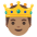 Prince Medium Skin Tone Emoji from Noto Emoji Set