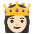 Princess Light Skin Tone Emoji from Noto Emoji Set
